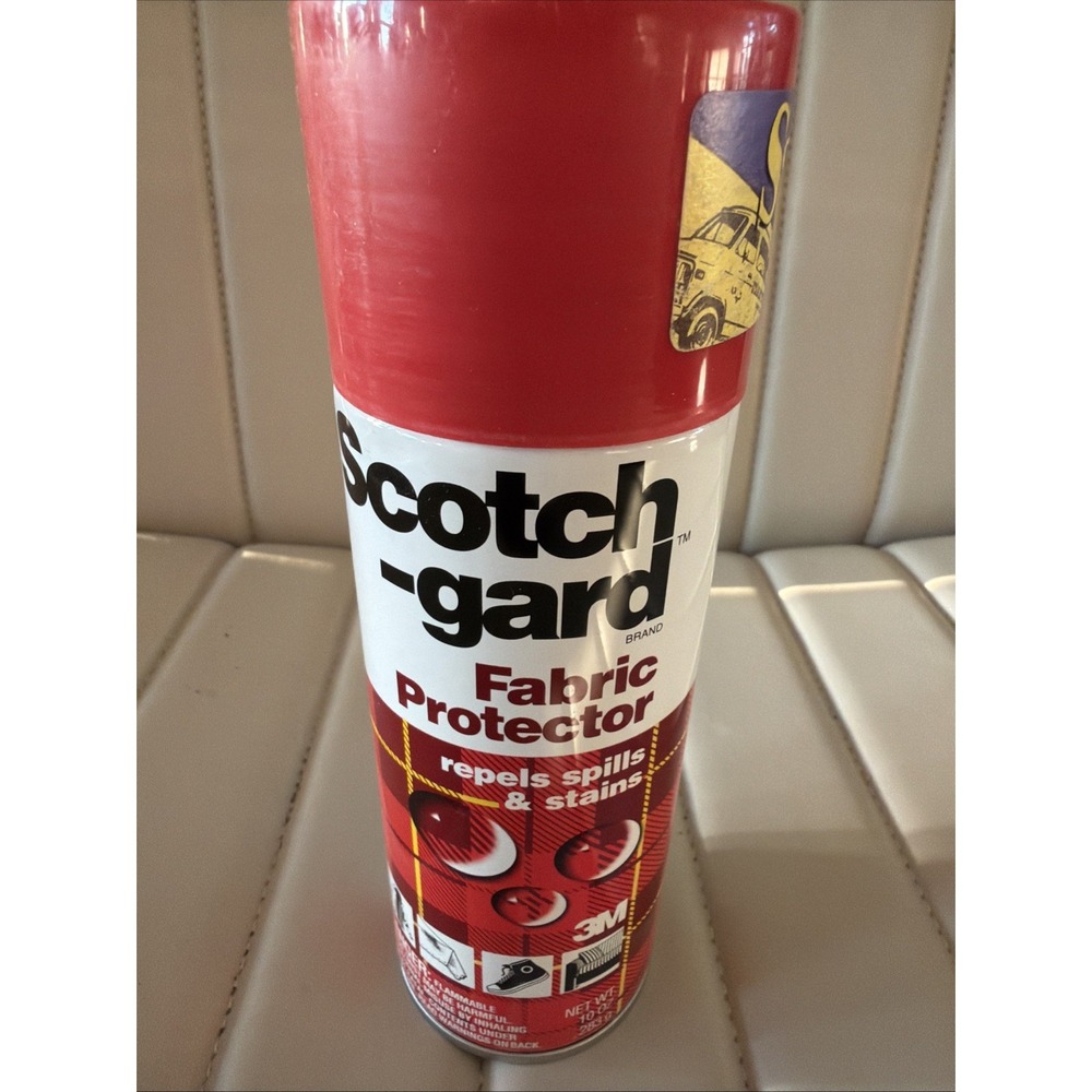 Scotch-Gard Guard Fabric Protector 10oz Spray Can OLD FORMULA 1992 Vtg USA Made